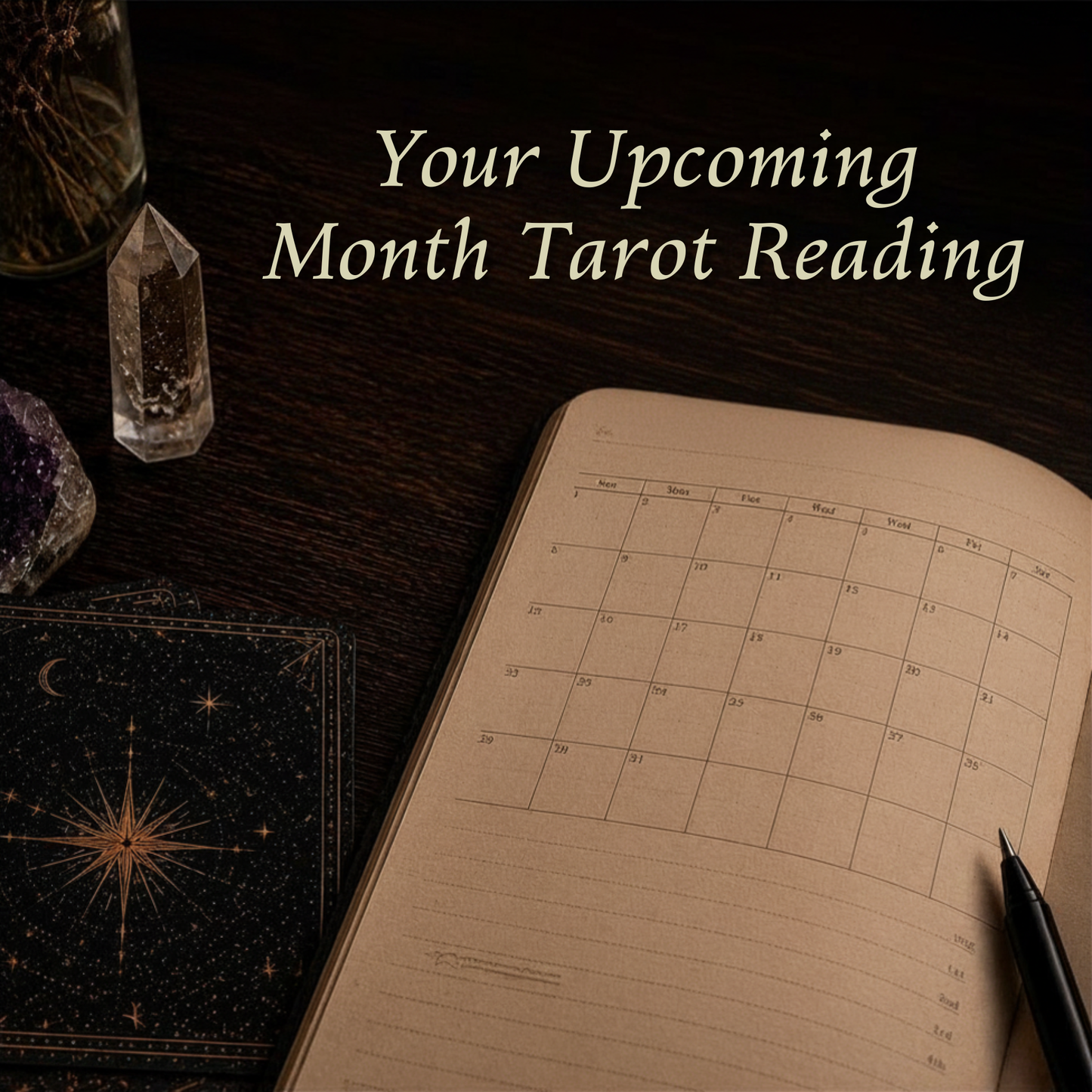 Your Upcoming Month Tarot Reading